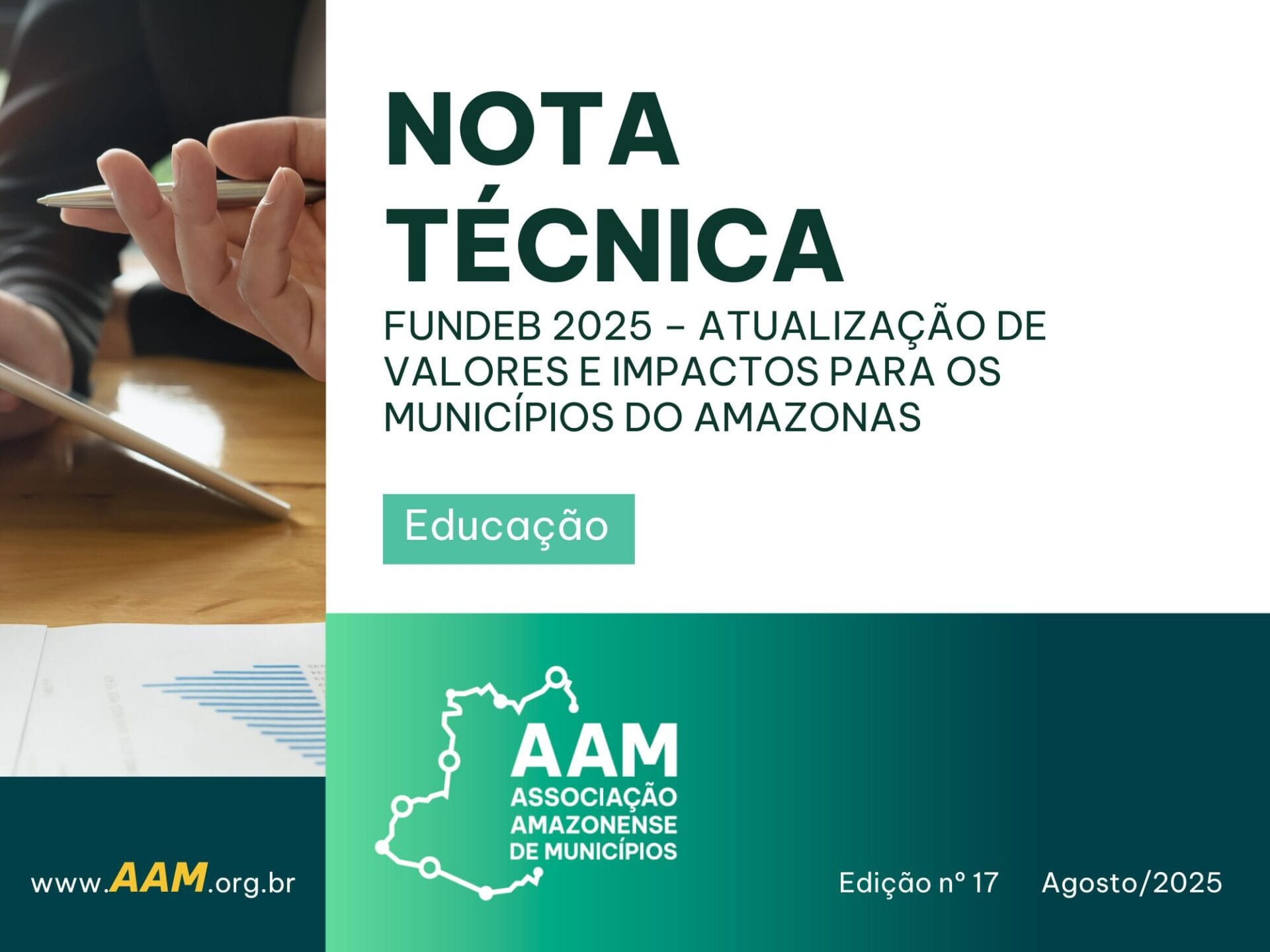 NOTA TÉCNICA - 017 - FUNDEB 2025 – ATUALIZAÇÃO DE VALORES E IMPACTOS PARA OS MUNICÍPIOS DO AMAZONAS