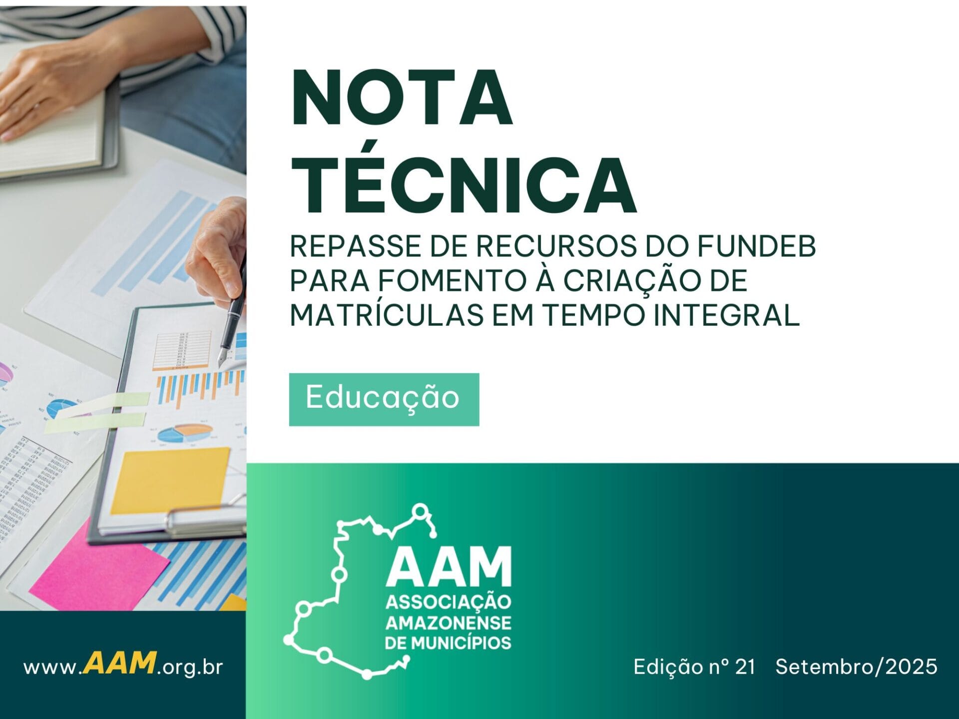 NOTA TÉCNICA 021 – REPASSE DE RECURSOS DO FUNDEB PARA FOMENTO À CRIAÇÃO DE MATRÍCULAS EM TEMPO INTEGRAL