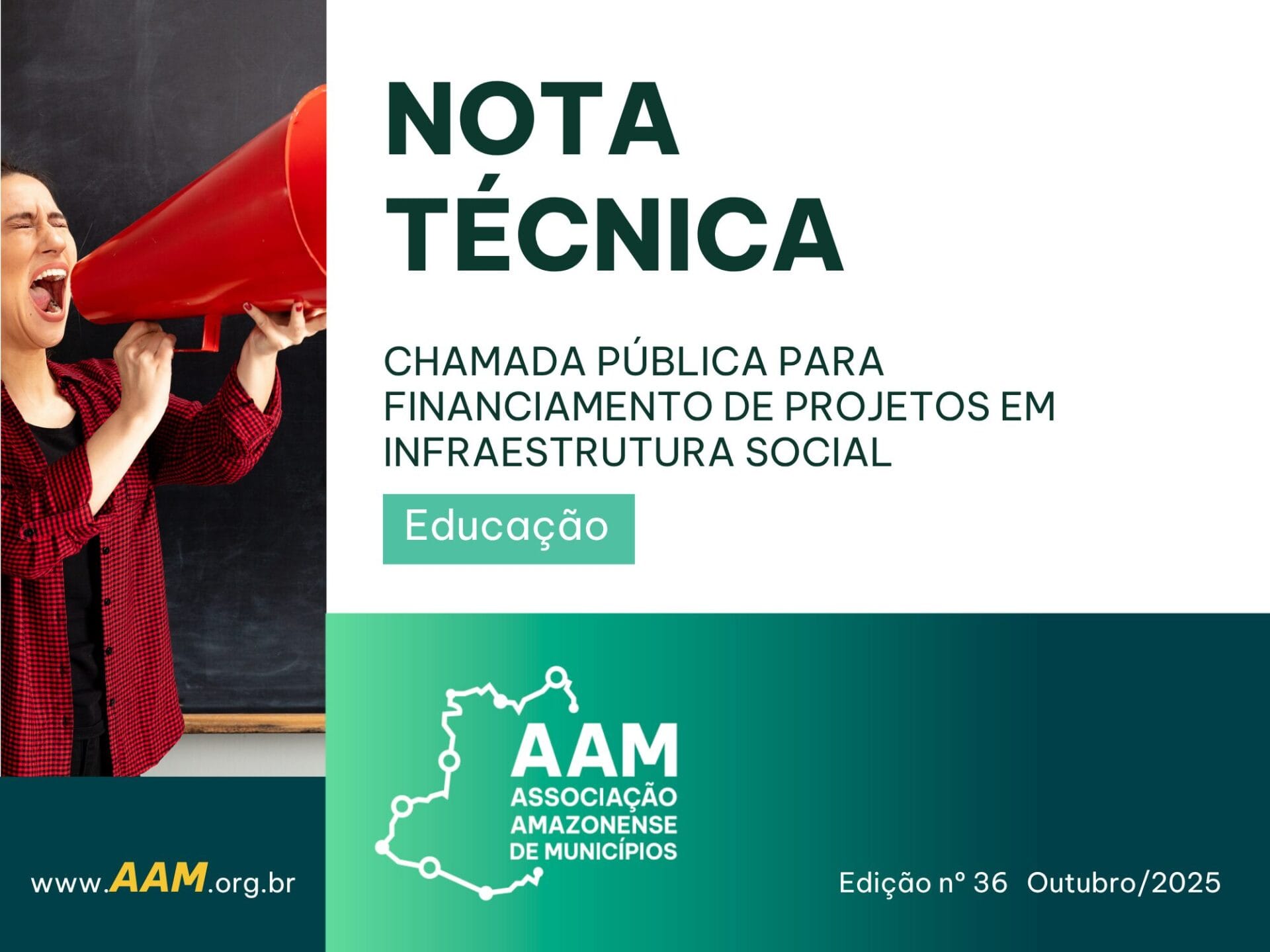 NOTA TÉCNICA - 036 - CHAMADA PÚBLICA PARA FINANCIAMENTO DE PROJETOS EM INFRAESTRUTURA SOCIAL