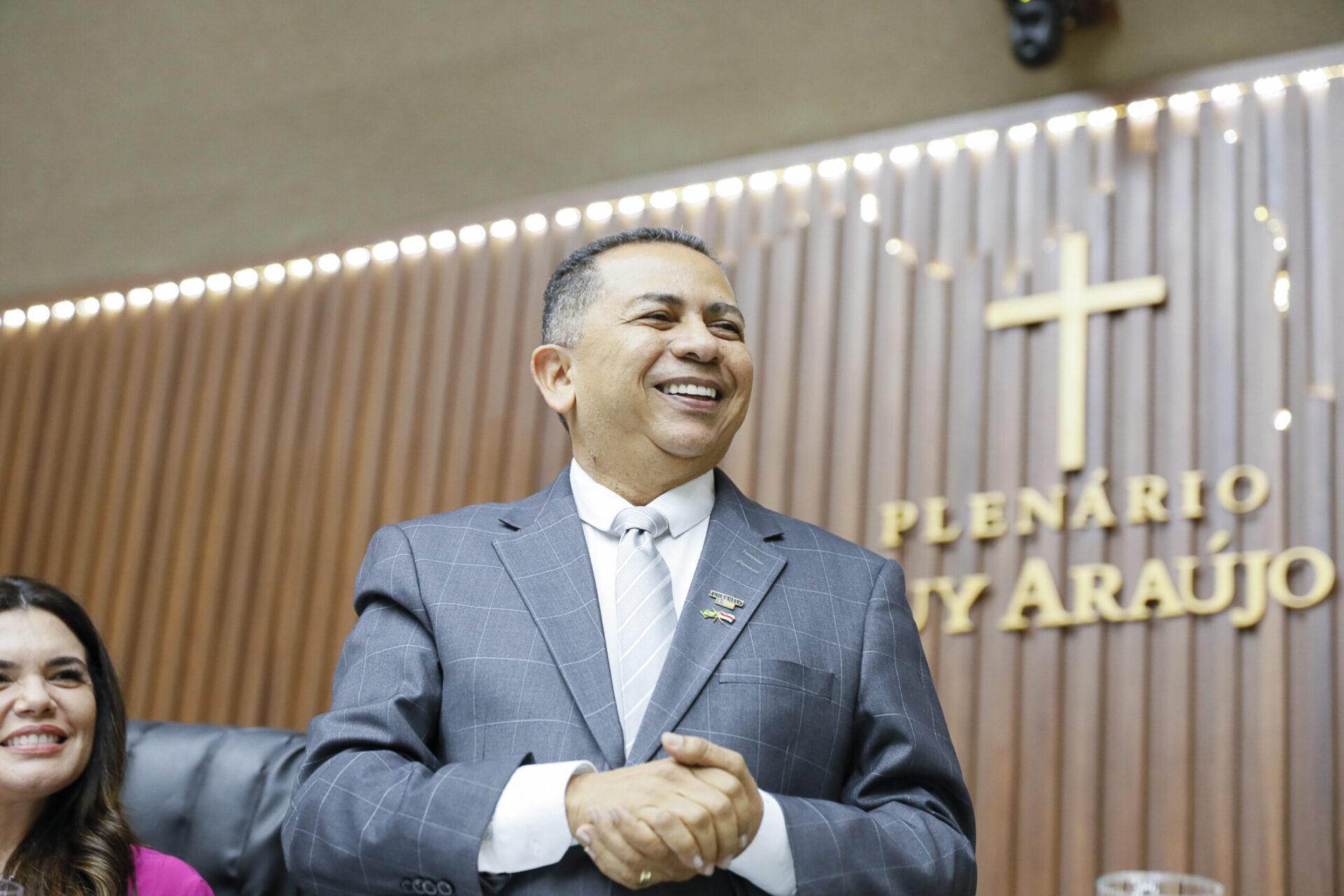 Manaus, AM  09/06/2022 -  Sessão Especial para outorga da Medalha da Medalha Ruy Araújo ao prefeito de Rio Preto da Eva, Anderson Sousa (Foto: Alberto César Araújo/Aleam)