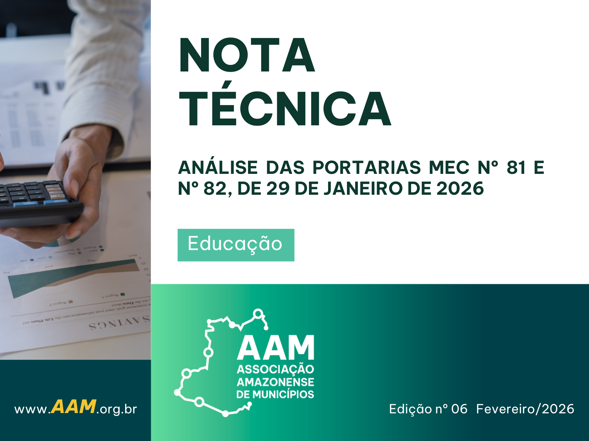 NOTA TÉCNICA - 06 - 2026 - ANÁLISE DAS PORTARIAS MEC Nº 81 E Nº 82, DE 29 DE JANEIRO DE 2026