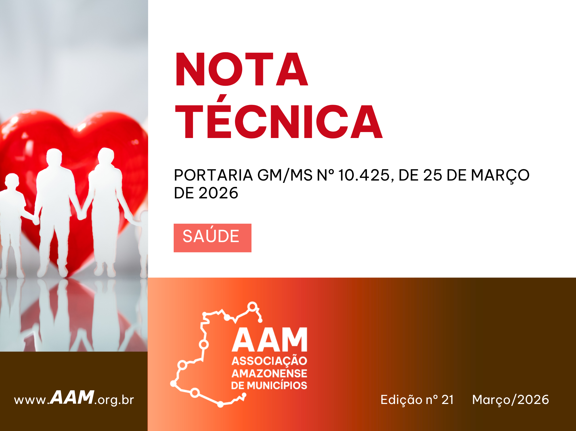 NOTA TÉCNICA - 21 - 2026 - PORTARIA GM/MS Nº 10.425, DE 25 DE MARÇO DE 2026