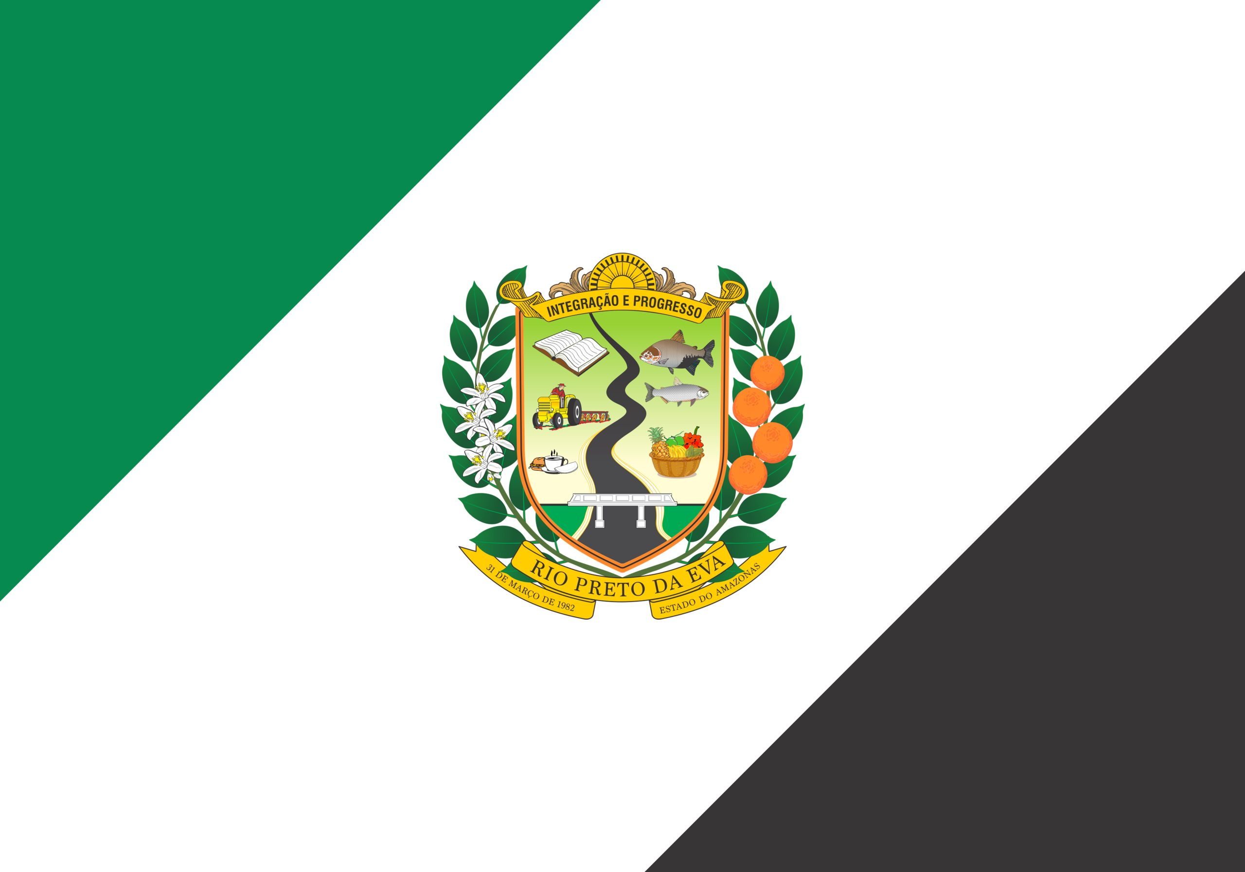 Bandeira de Rio Preto da Eva