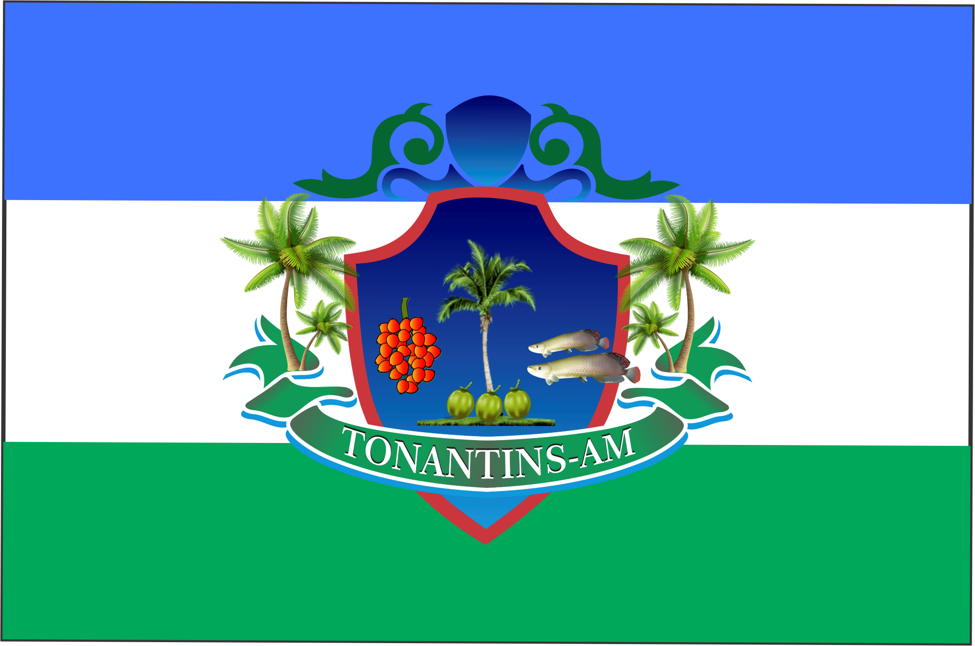 Bandeira de Tonantins